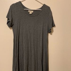 Gray dress